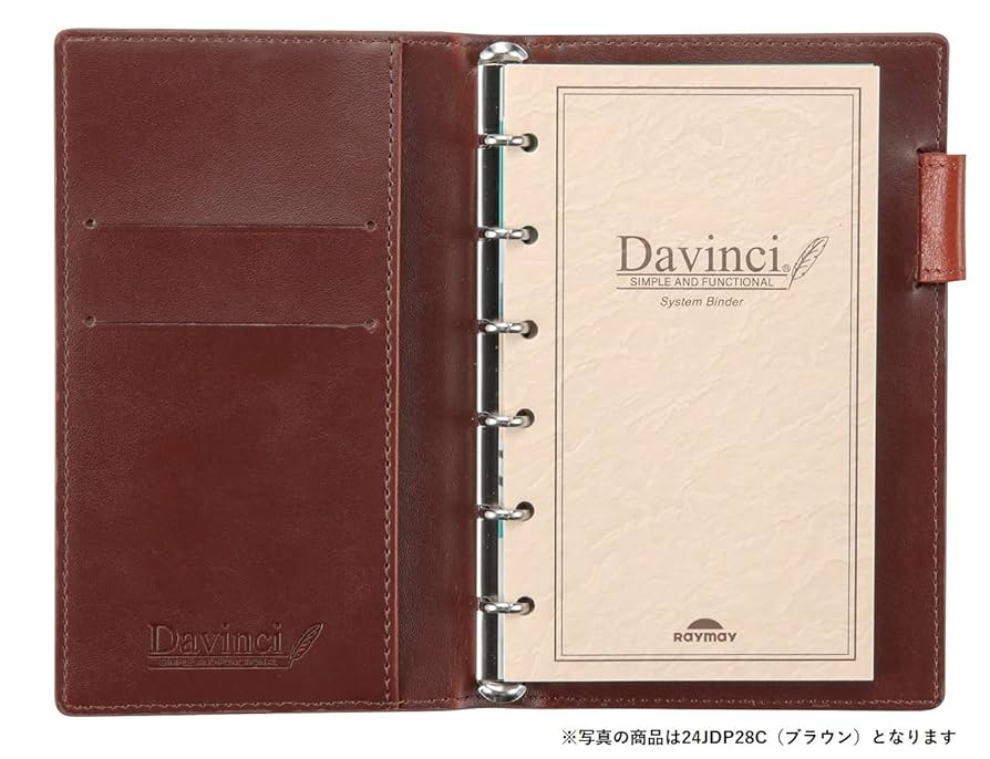 ダビィンチシステム手帳 Amazon.co.jp: レイメイ藤井 手帳 システム手帳 2024年 ポケット